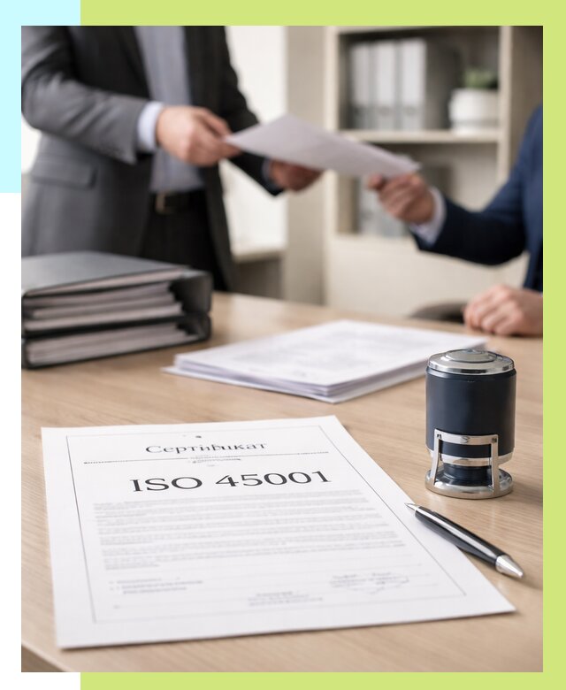 Сертификат ISO 45001 в Воркуте под ключ от 46265 р. | Сертэкс